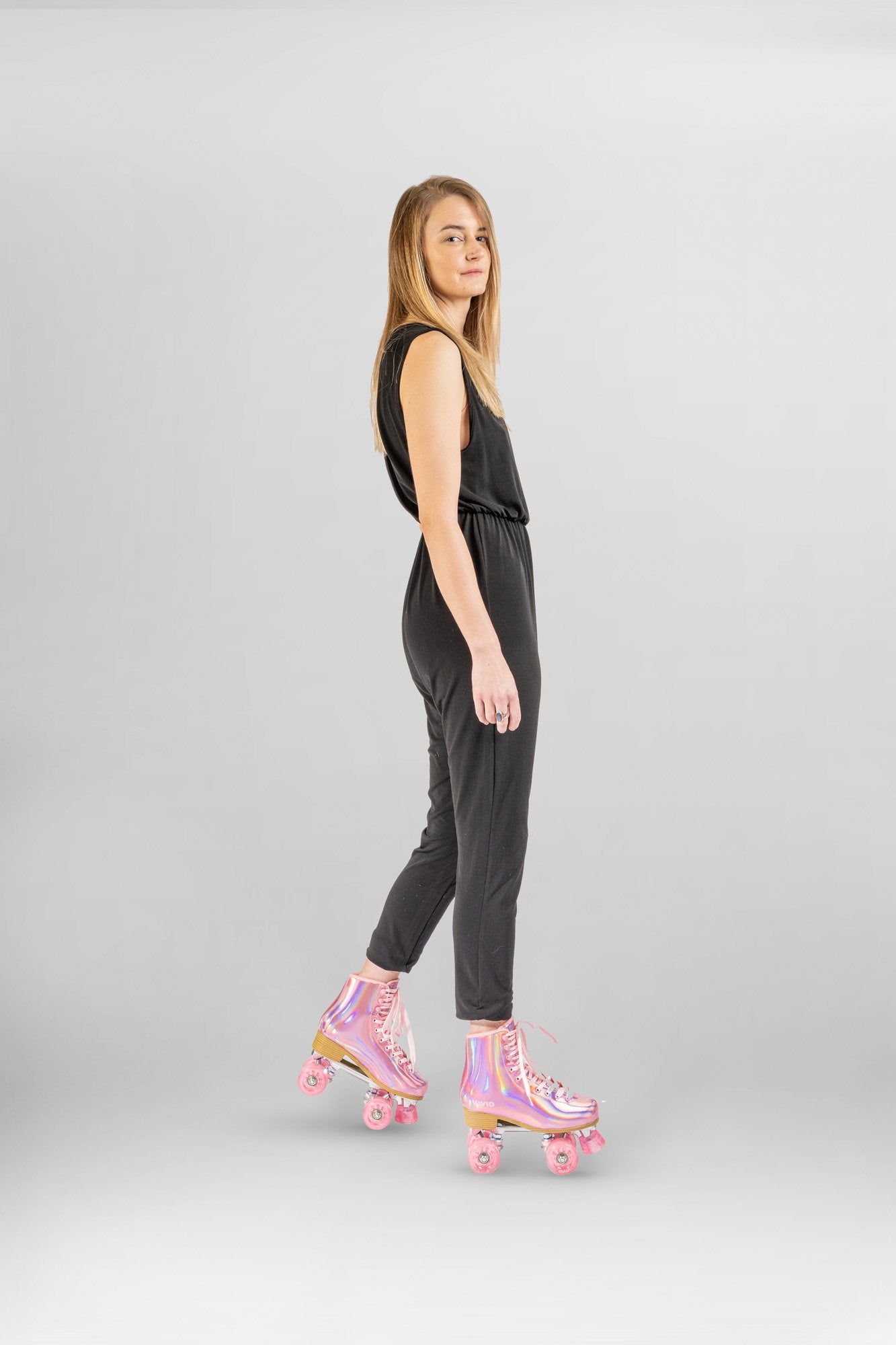 Pink Prisma Roller Skates