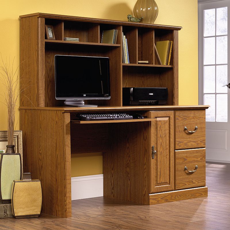 Orchard Hills Computer Desk and Hutch