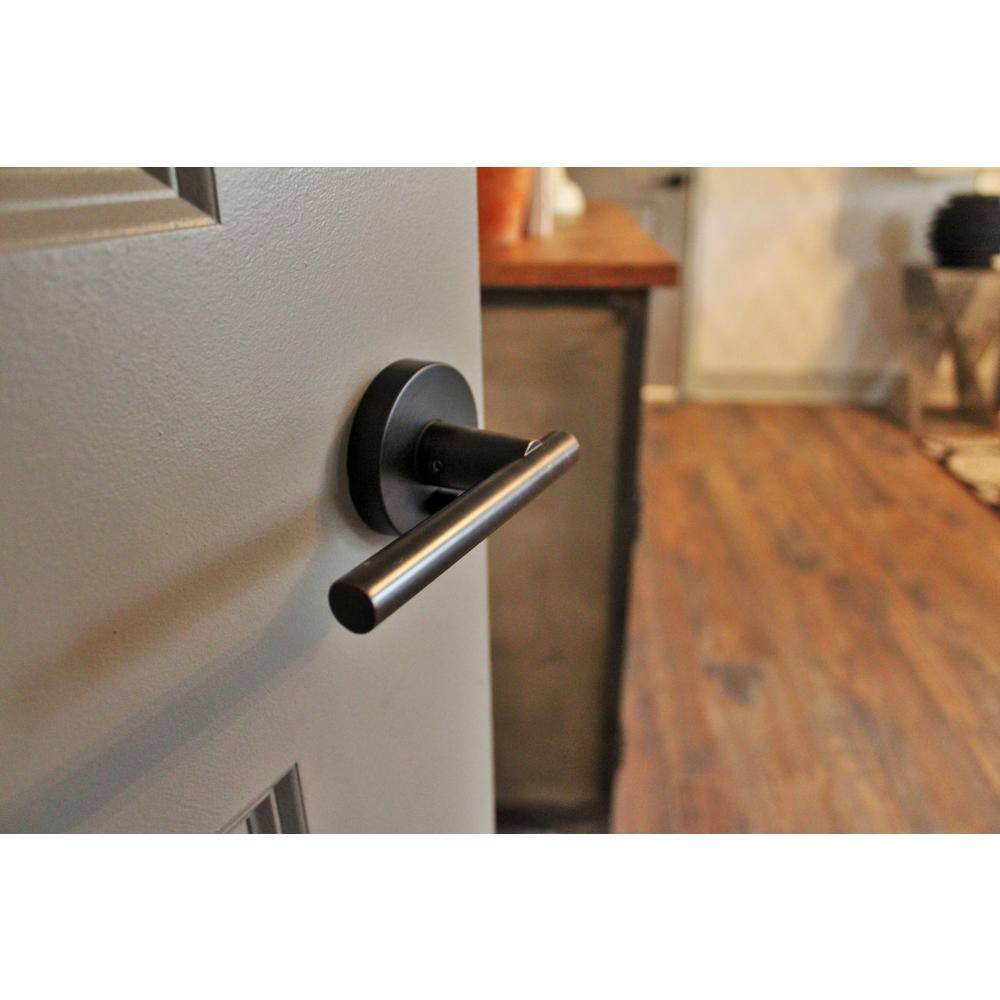 DELANEY HARDWARE Contemporary Collection Cira Satin Nickel HallCloset Door Handle 350511