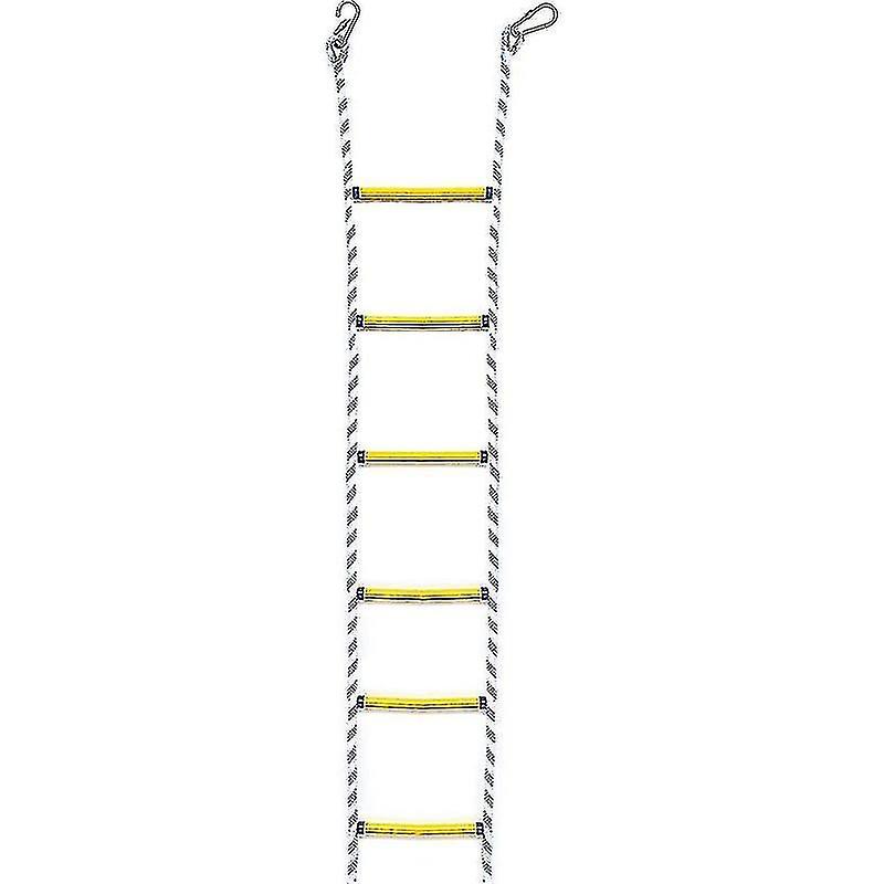 5 M With Carabiners， Max Load 450kg - Ladders For Ow， Balcony (2 Floors， 5m)