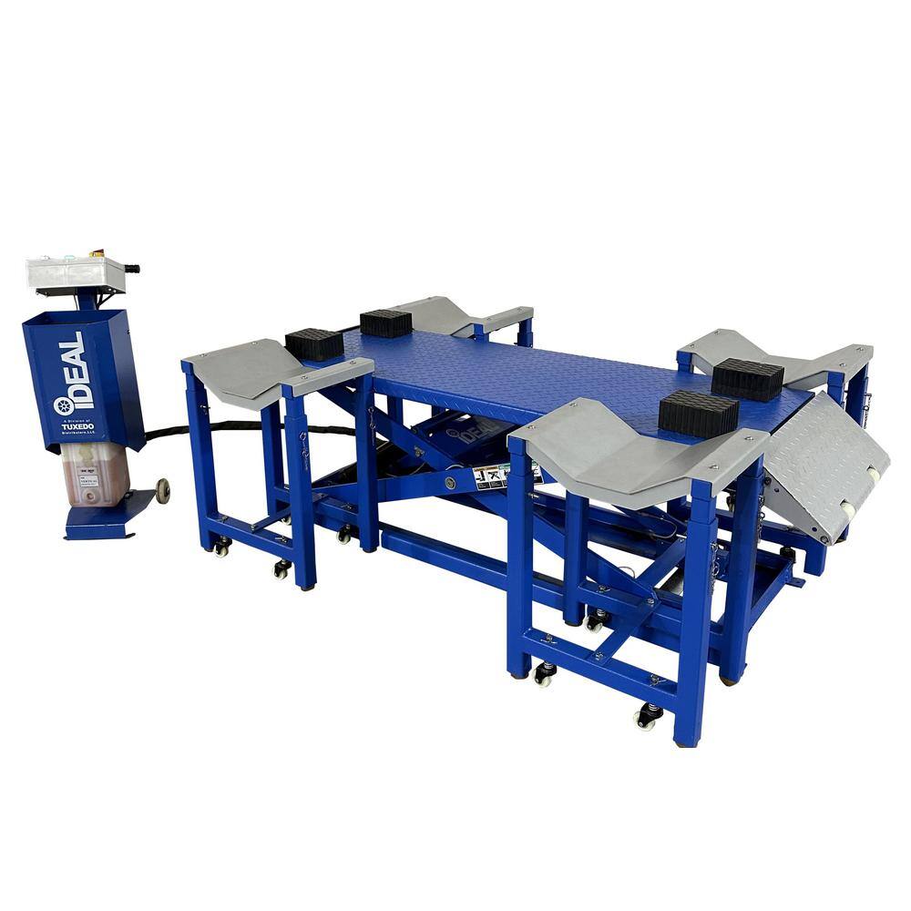 IDEAL UTVATV Table Scissor Lift 2500 lbs. Weight Capacity with Portability UF-2500EH-X