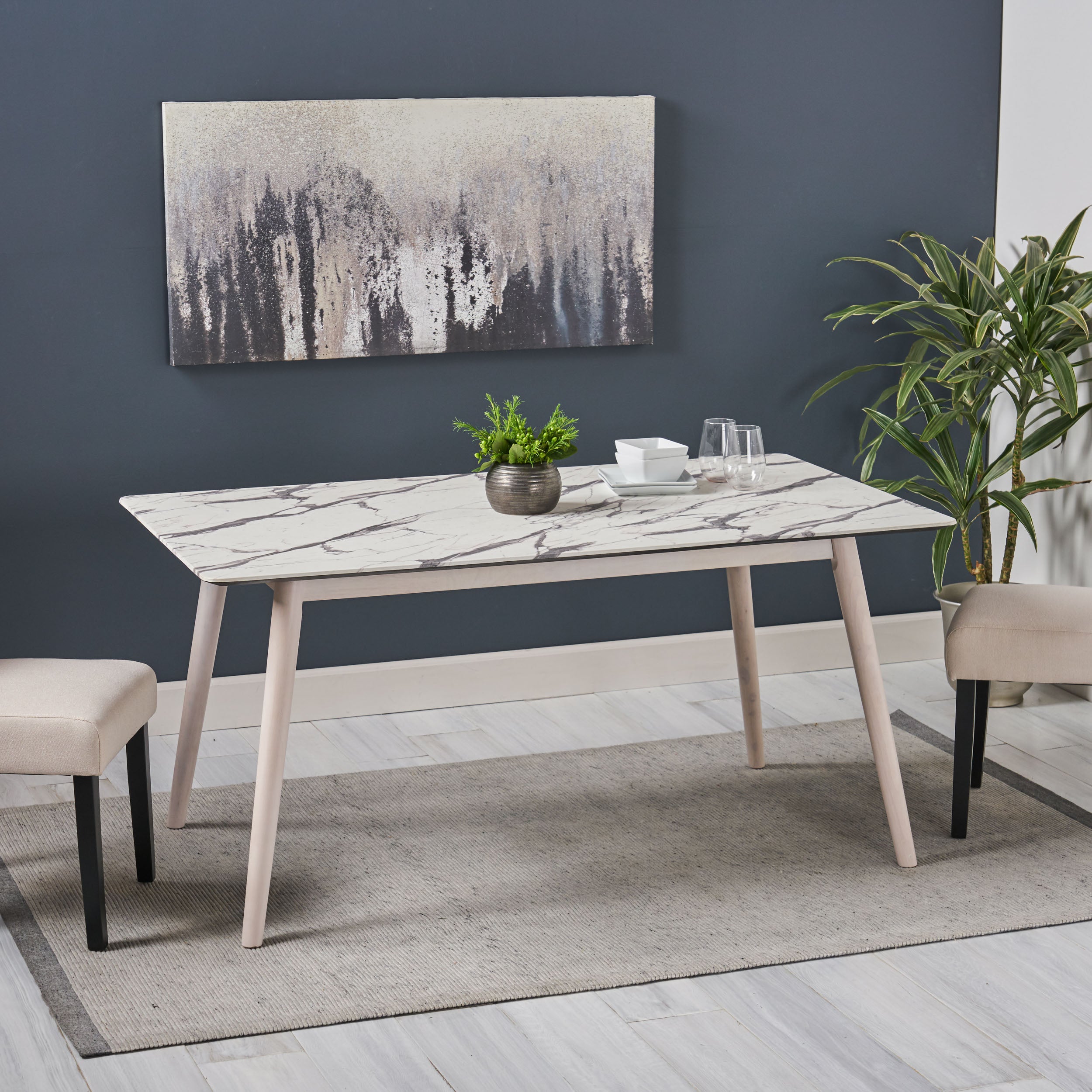 Riley Contemporary Dining Table