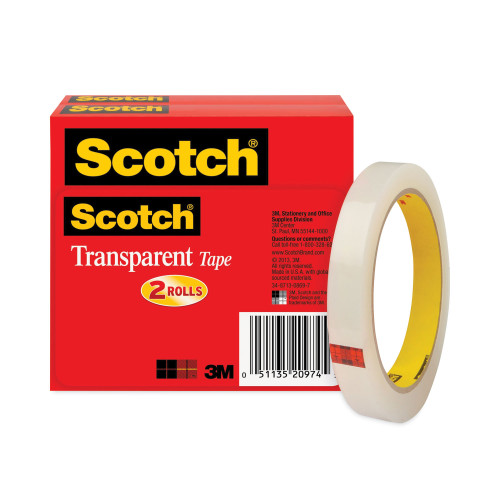 Scotch Transparent Tape， 3