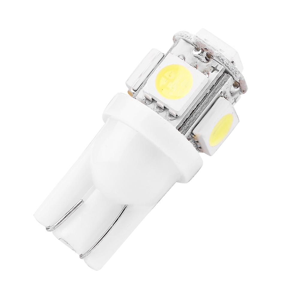 1pc 5smd 5050 Chipset Led Car Light Bulbs White For W5w 2825 158 192 168 194