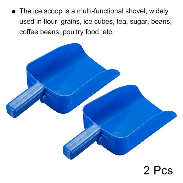 2Pcs Hand Scoop PP 9.1x5.3x3.3