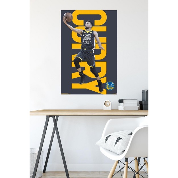 Trends International Nba Golden State Warriors Stephen Curry 18 Unframed Wall Poster Prints