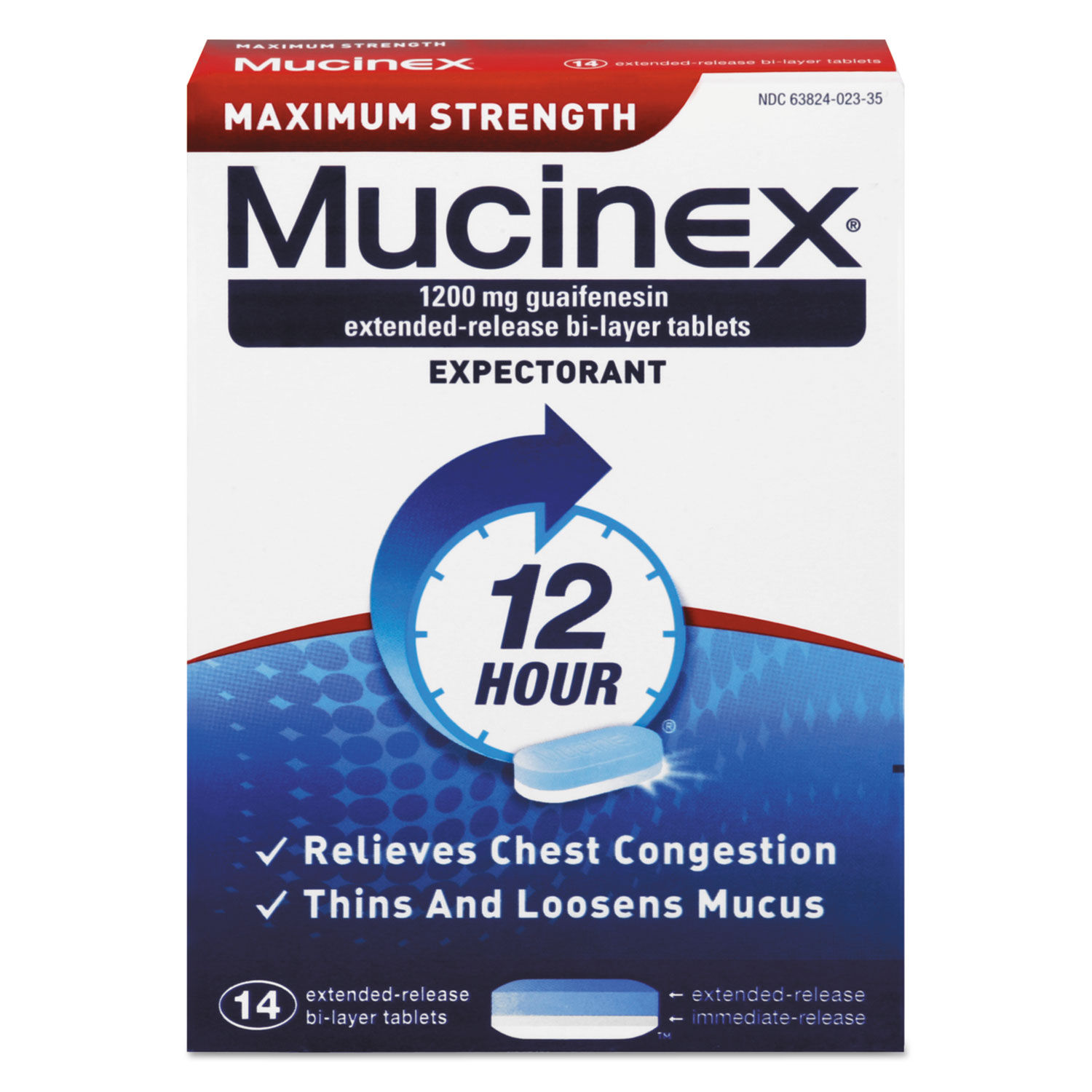 Maximum Strength Expectorant by Mucinexandreg; RAC02314