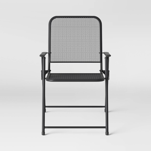 Metal Mesh Folding Outdoor Portable Sport Chair