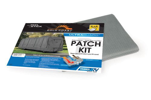 Camco ULTRAGuard RV Patch Kit | Features an Easy Peel and Stick Application and Measures 9-Inches by 6-Feet (45795)