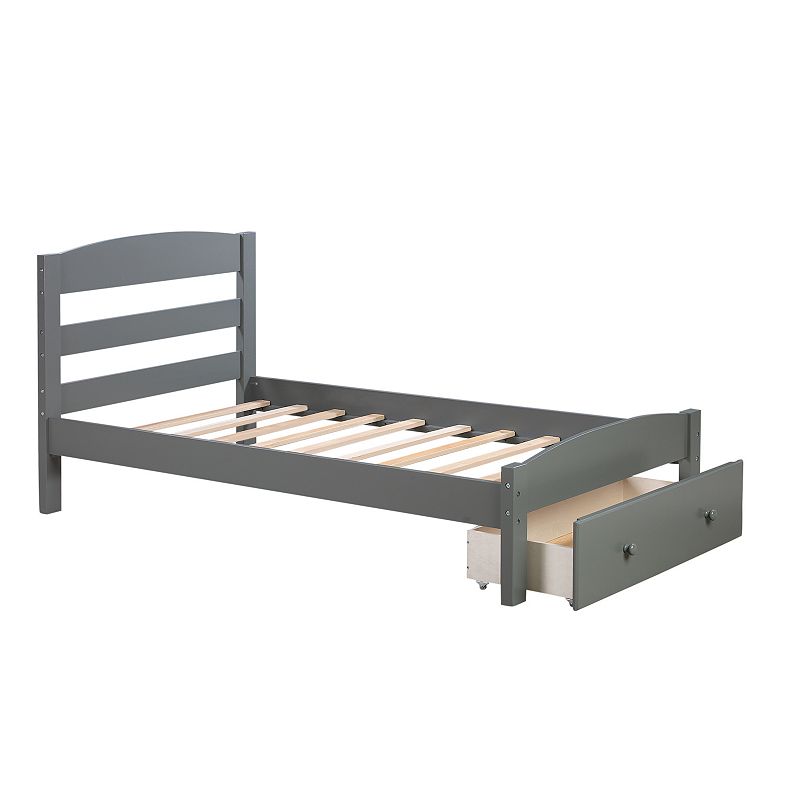 Merax Platform Bed with Storage Drawer