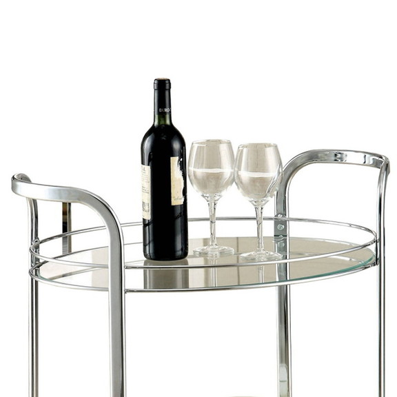 Benzara BM123211 Loule Contemporary Serving Cart I...