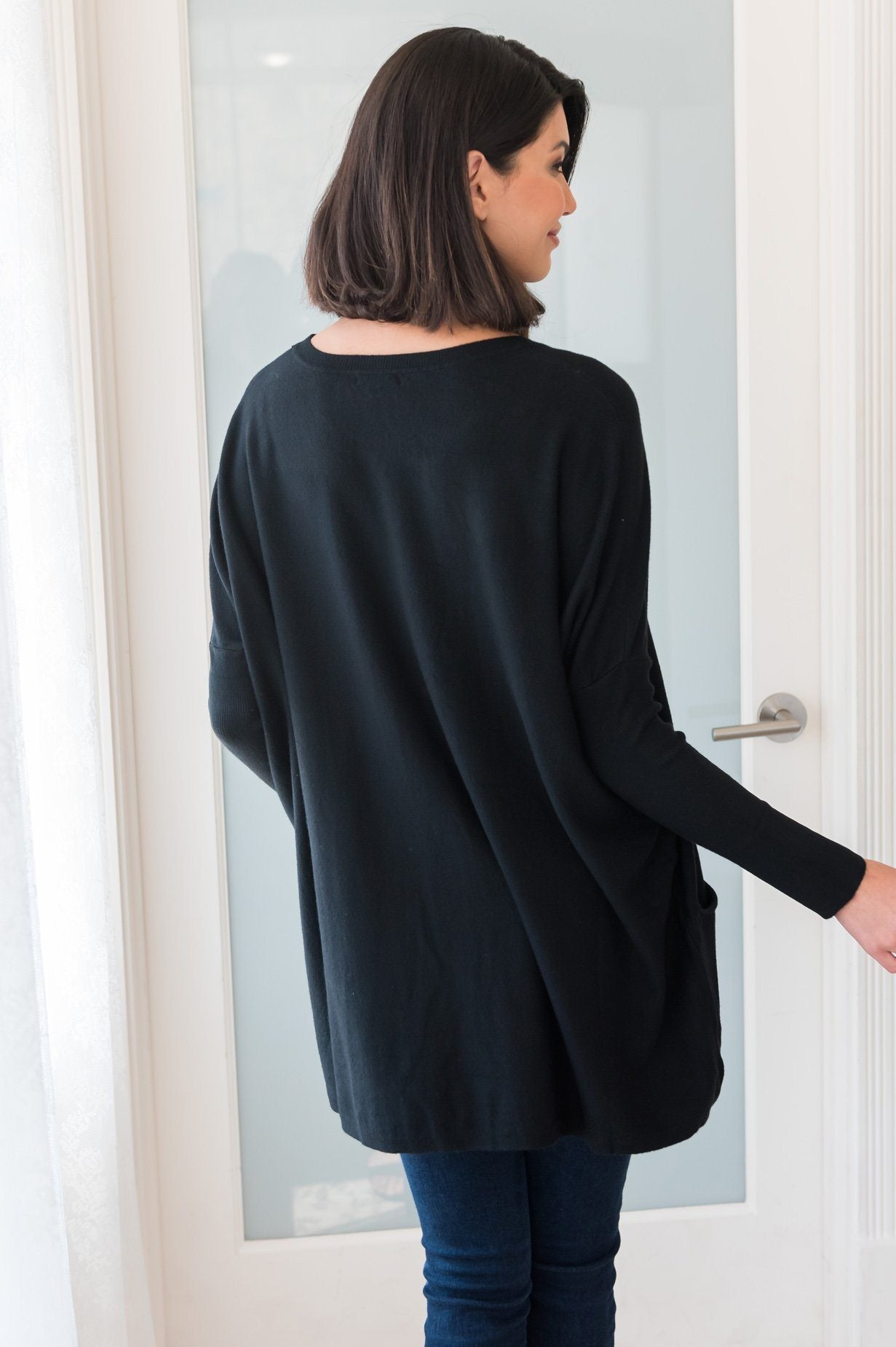 Casual Chic Modest Oversize Sweater