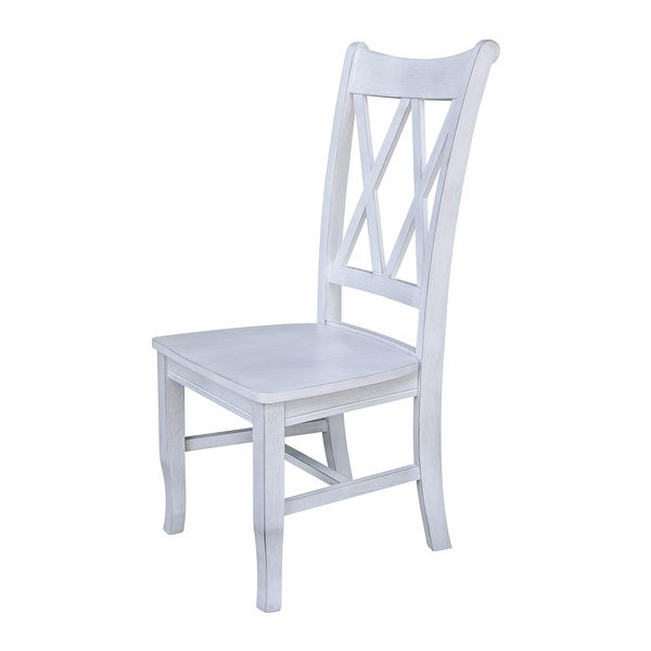 Double XX Solid Wood Chairs - Set of Two