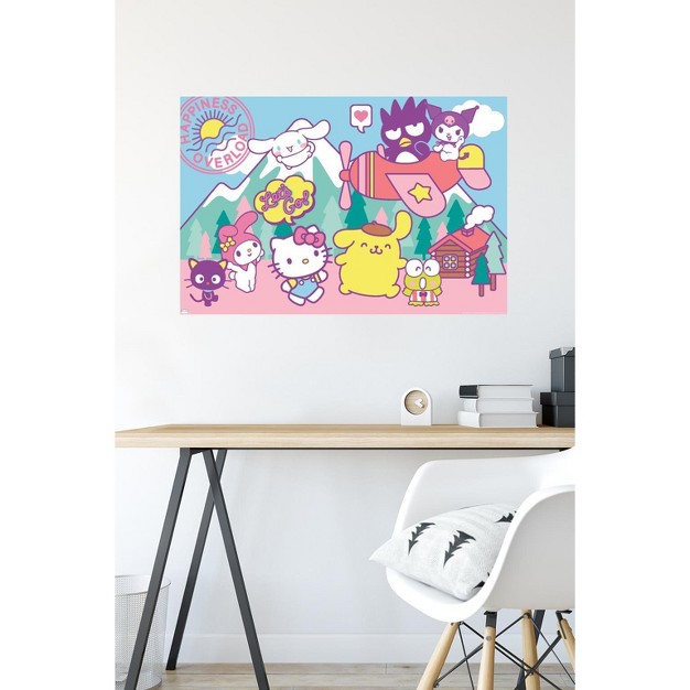 Trends International Hello Kitty And Friends Happiness Overload Unframed Wall Poster Prints