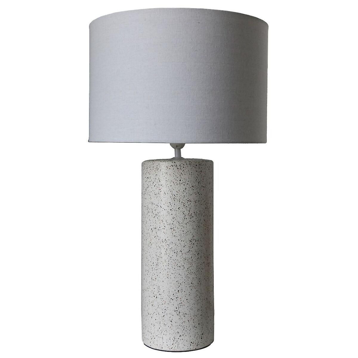 Desk lamp DKD Home Decor White Multicolour Linen Dolomite 25 W 50 W 220 V 42 x 42 x 73，5 cm