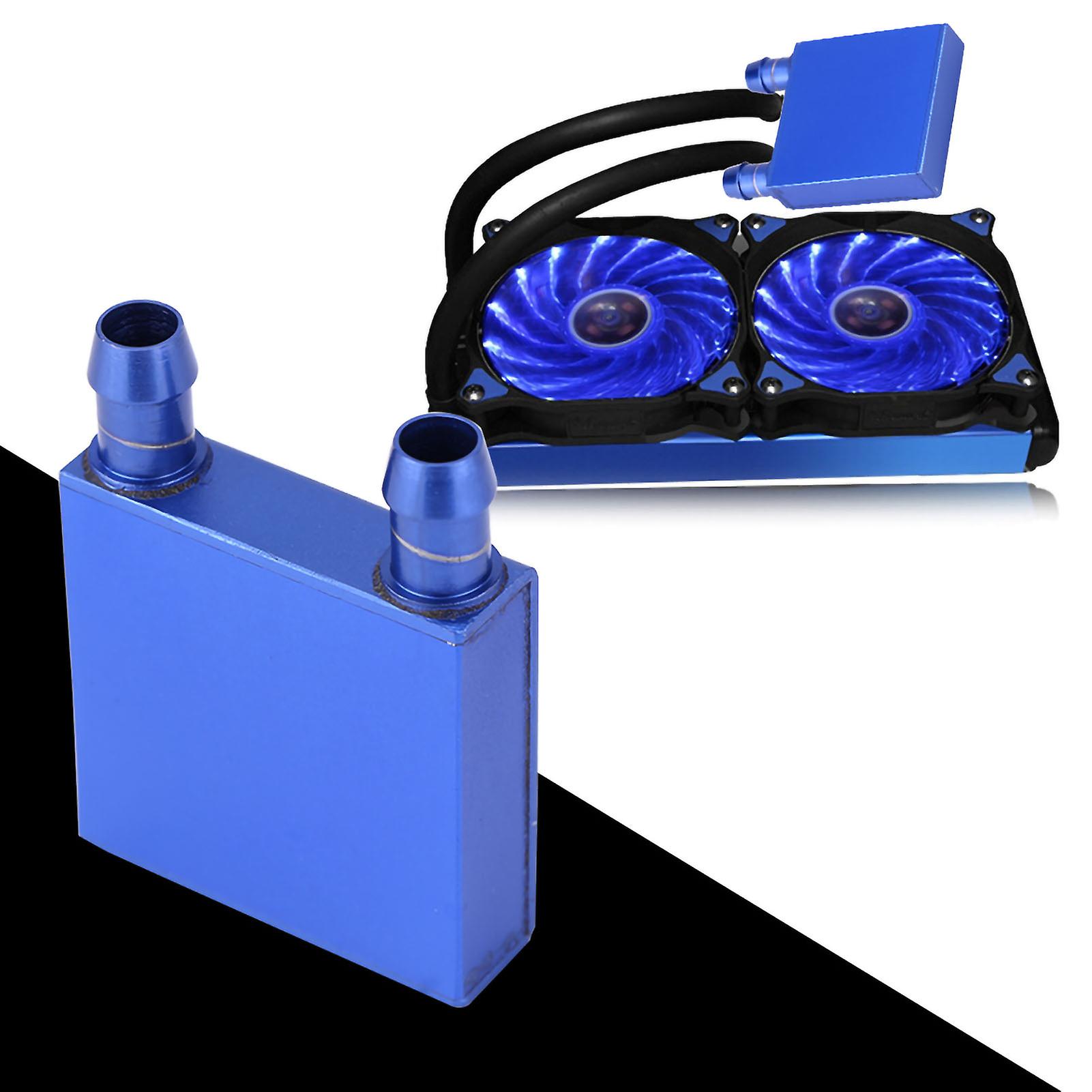 Aluminum Water Cooling Block Liquid Water Cooler Heat Sink For Cpu Industry Radiator