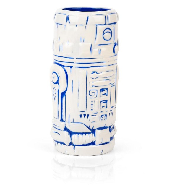 Beeline Creative Geeki Tikis Star Wars R2 d2 Mug Ceramic Tiki Style Cup Holds 14 Ounces