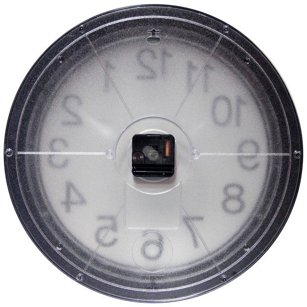 Onyx Wall Clock Black Infinity Instruments