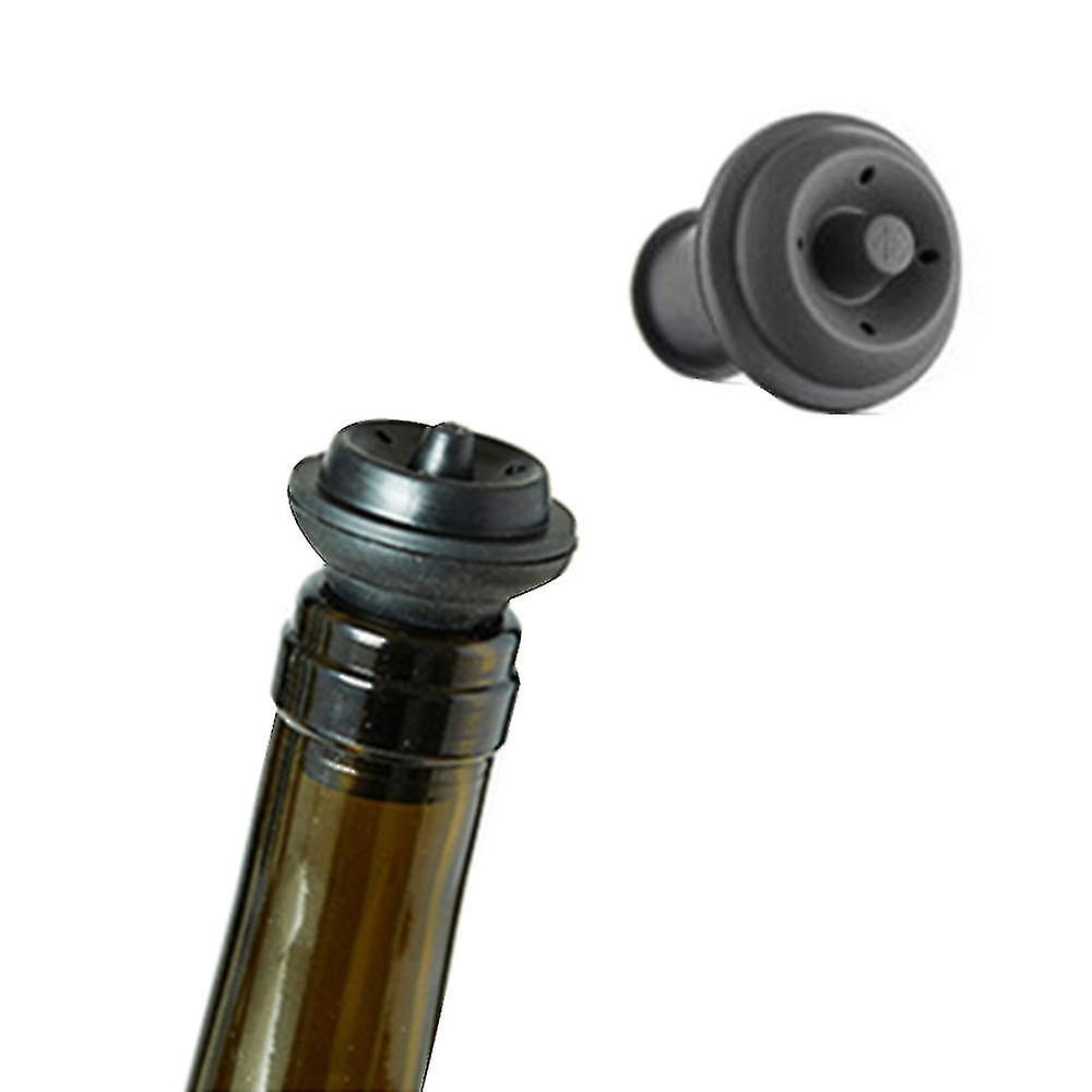 16-pack Of Vacuum Stoppers， Wine Stoppers， Reusable Bottle Caps， Silicone Vacuum Pump Stoppers