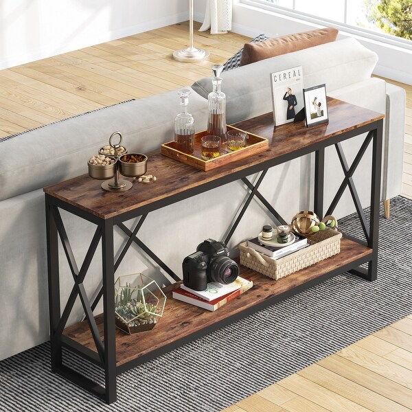 70.9 Inch Extra Long Console Table Sofa Table