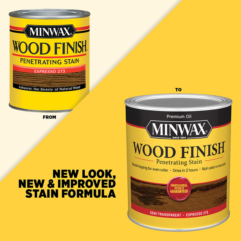 STAIN MINWX8OZ GOLDN OAK