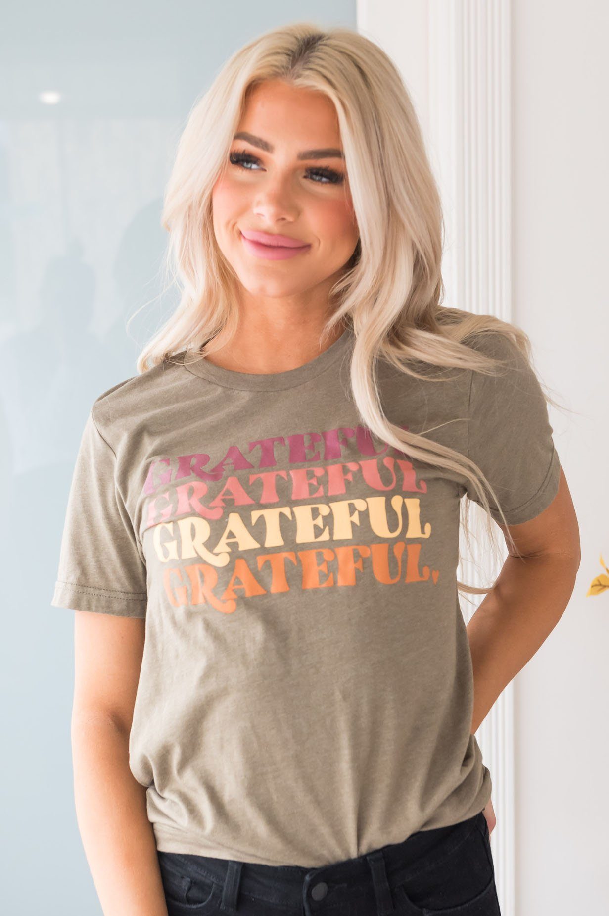 Grateful Modest Graphic Tee