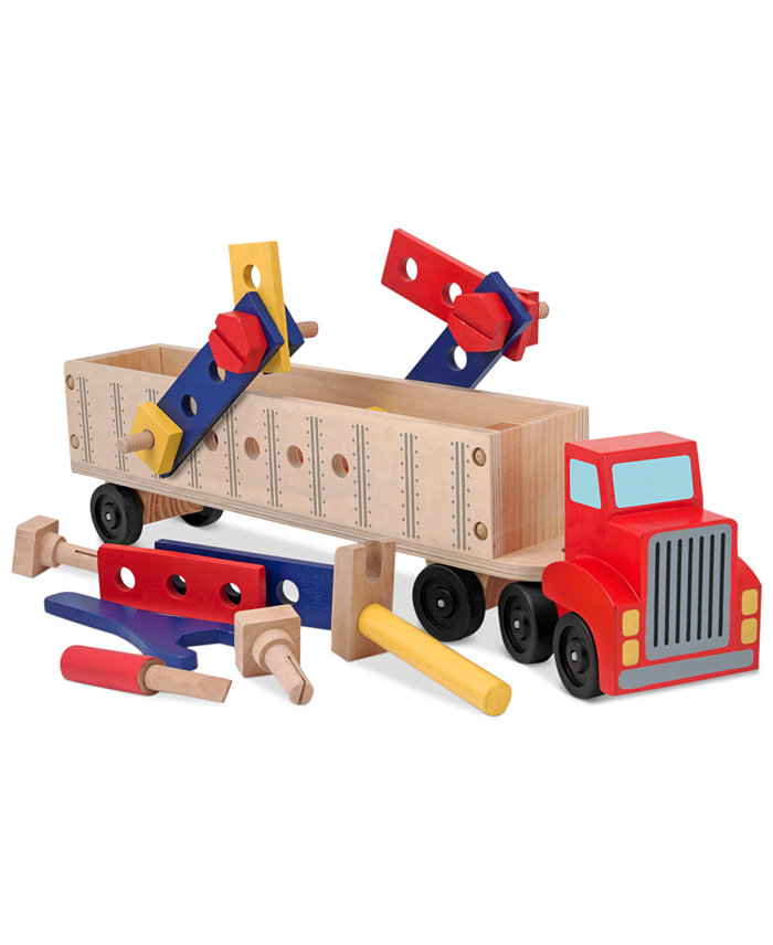 Melissa and Doug Kids Toy  Big Rig Building Set