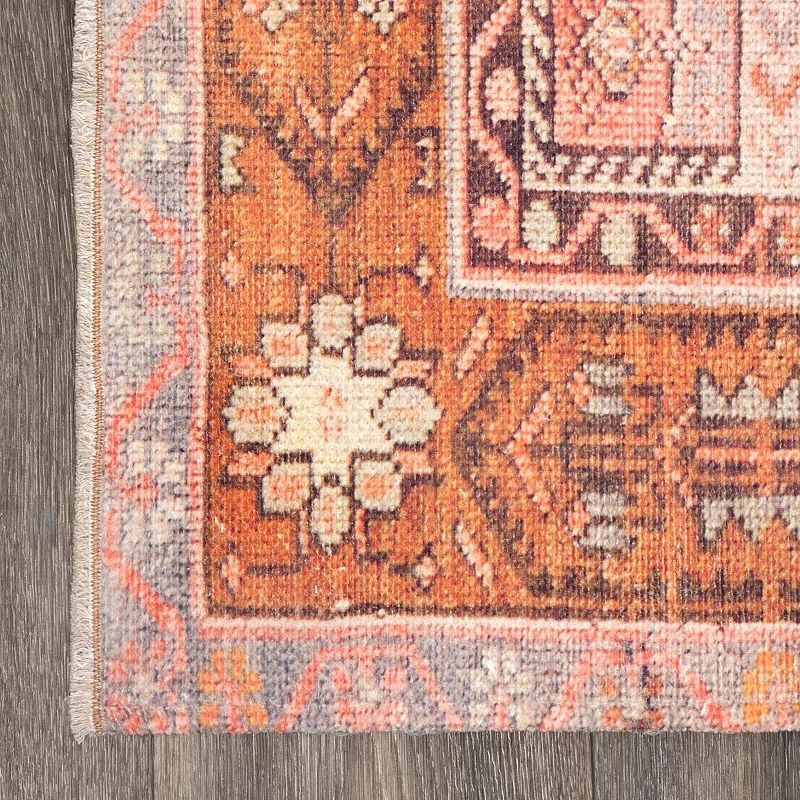 nuLoom Kamila Flatweave Tribal Medallion Area Rug