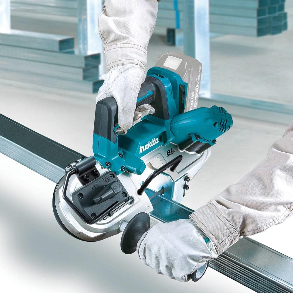 Makita 18V LXT Compact Li-Ion Cordless Bandsaw Brushless Tool Only XBP04Z from Makita