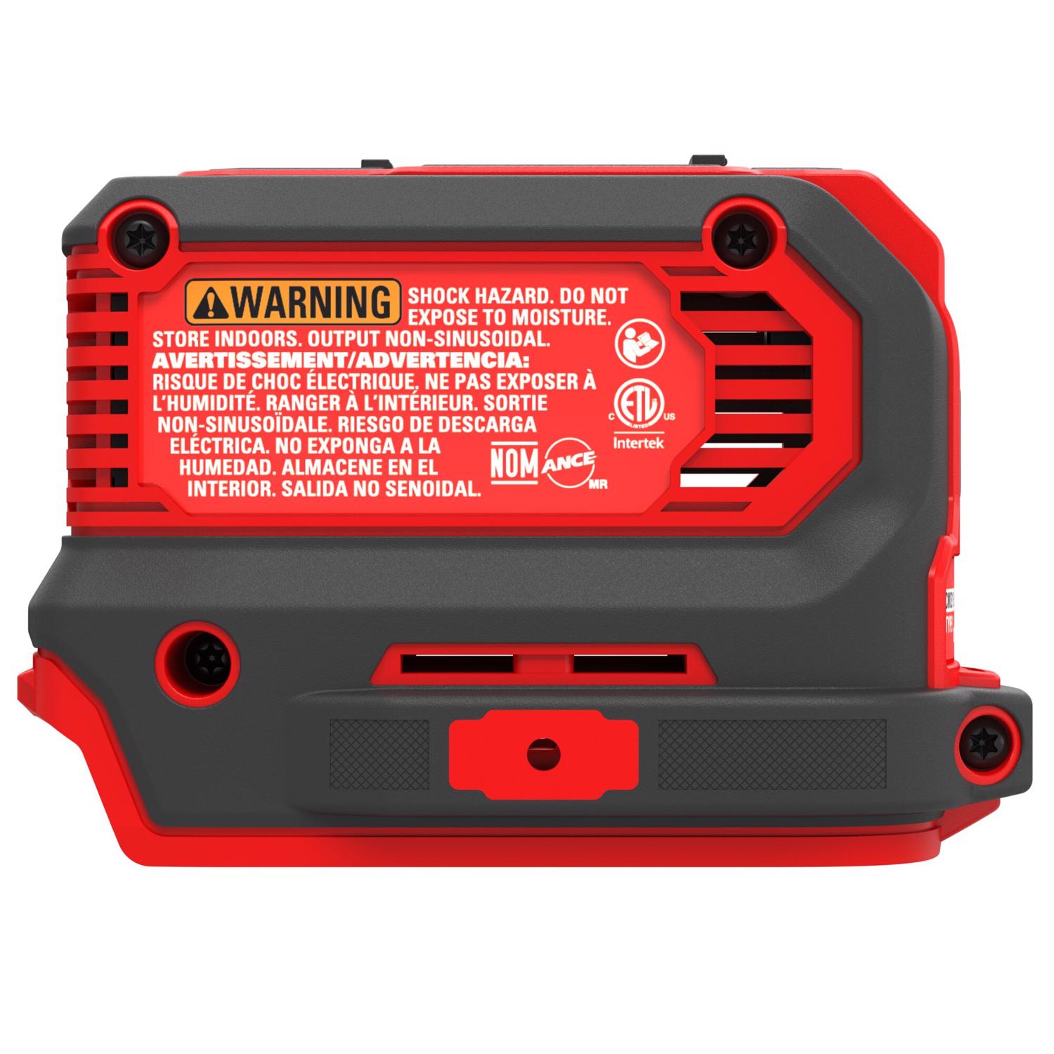 Craftsman V20 20 V 150 W 1 outlets Power Inverter