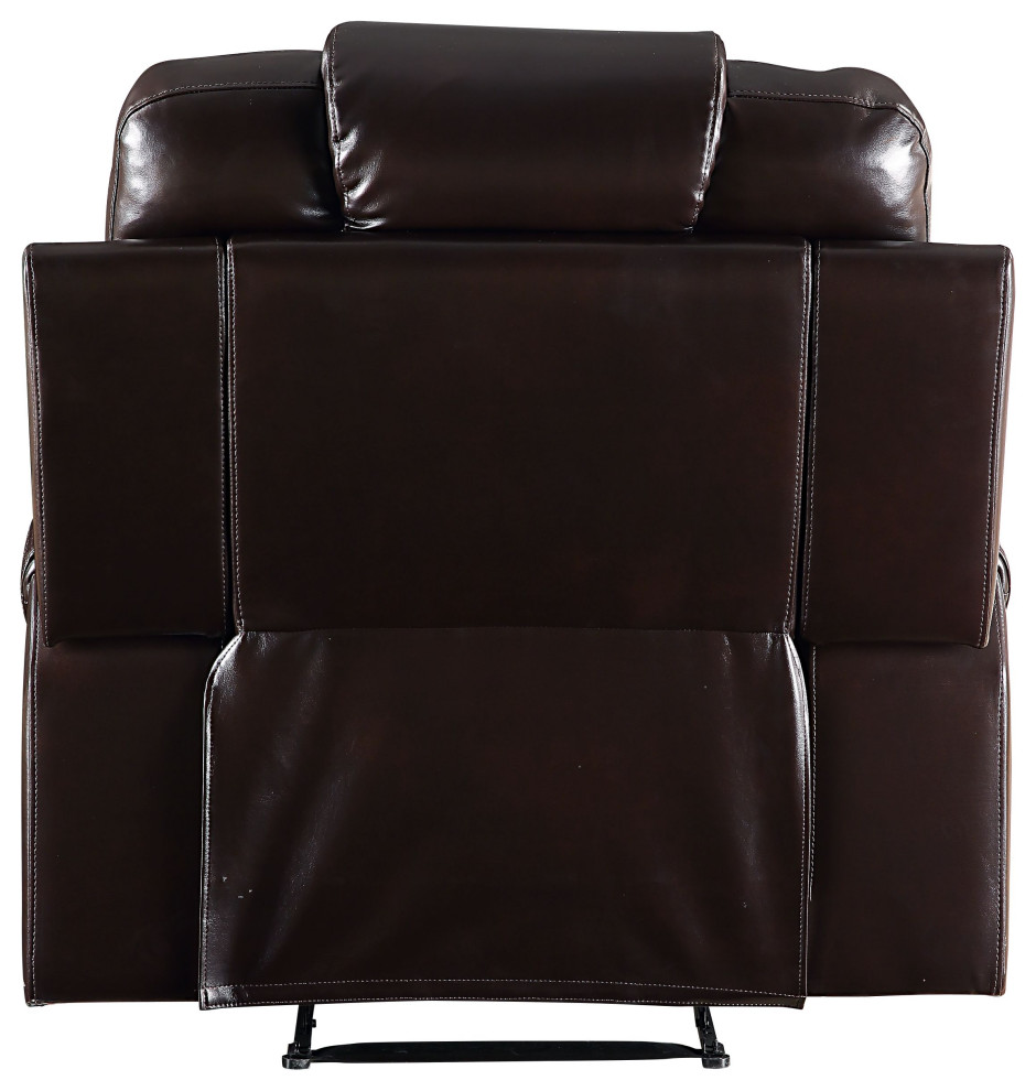 Braylon Recliner  Power Motion   Contemporary   Recliner Chairs   by Acme Furniture  Houzz