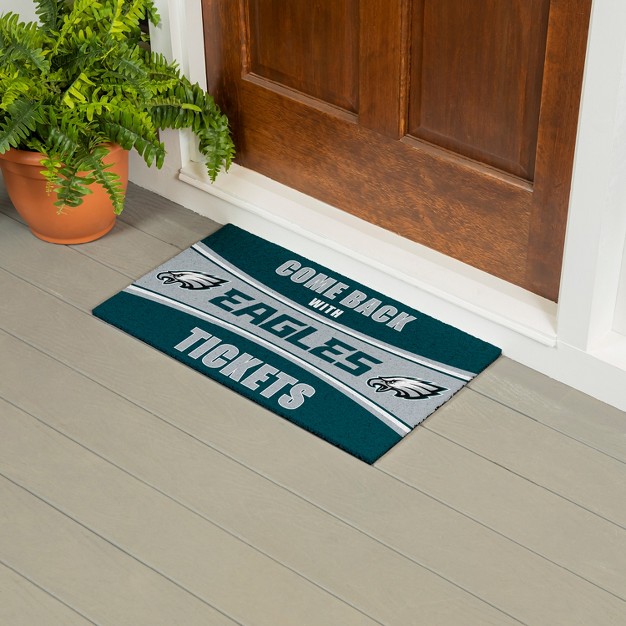 X 16 quot Woven Pvc Indoor Outdoor Doormat