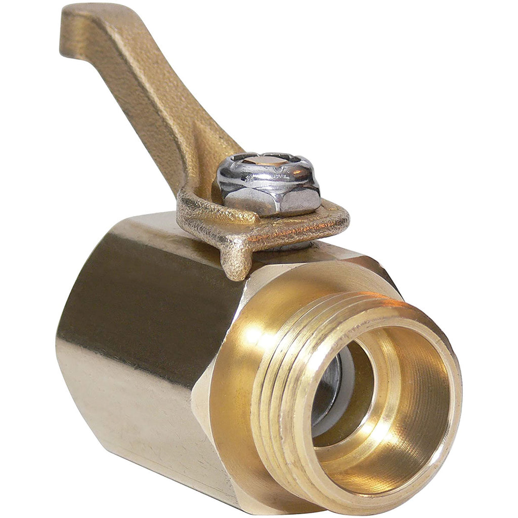 Underhill CV075H High Flow Solid Brass Control Valve， 3/4 in.