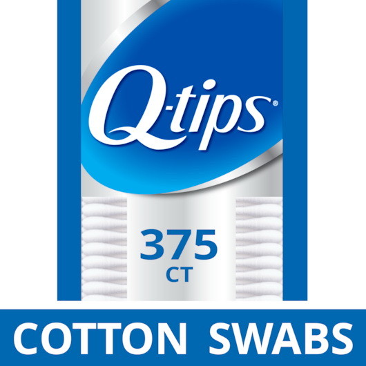 Q Tips Cotton Swabs  375 Piece  1 per case