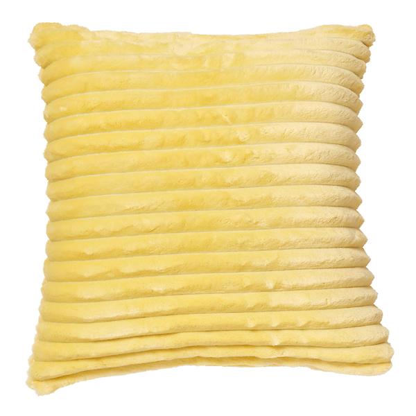 Dormify Jordan Plush Ribbed Square Pillow