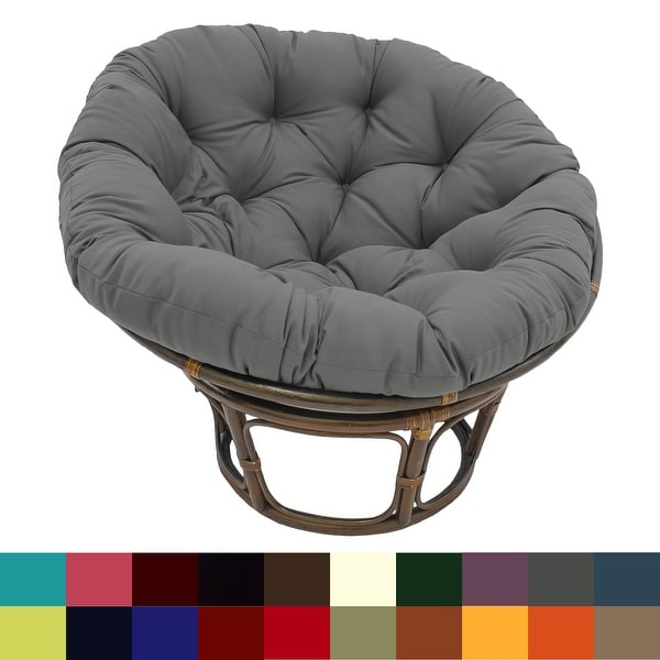 Bali 42-inch Papasan Chair with Twill Cushion