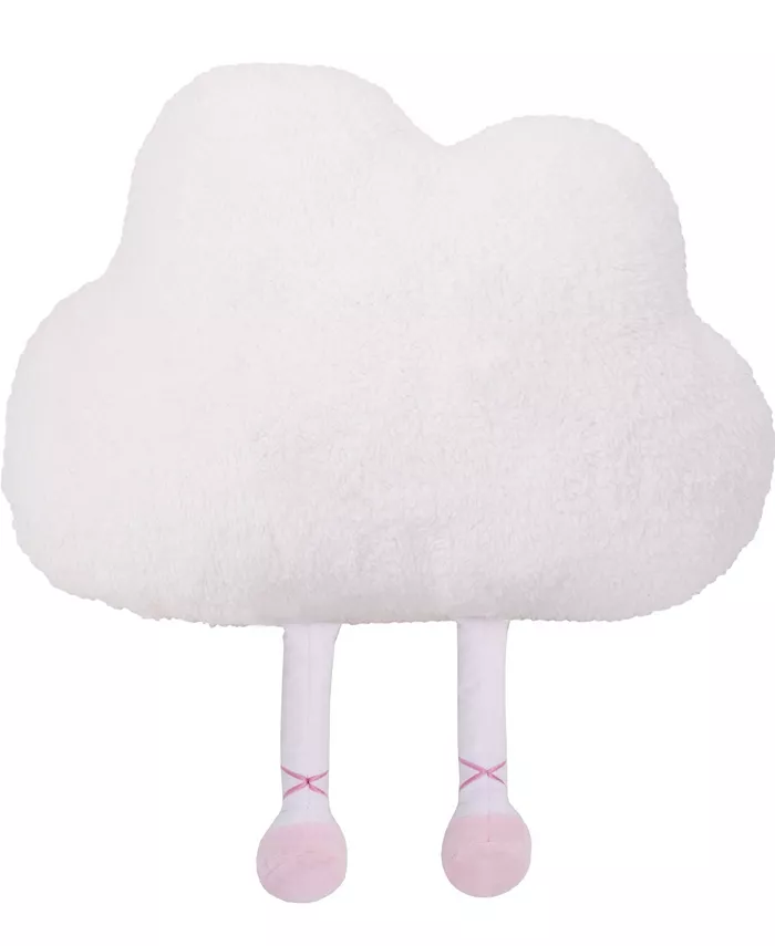 NoJo Decorative Cloud Shaped Pillow  14.75 x 10.5