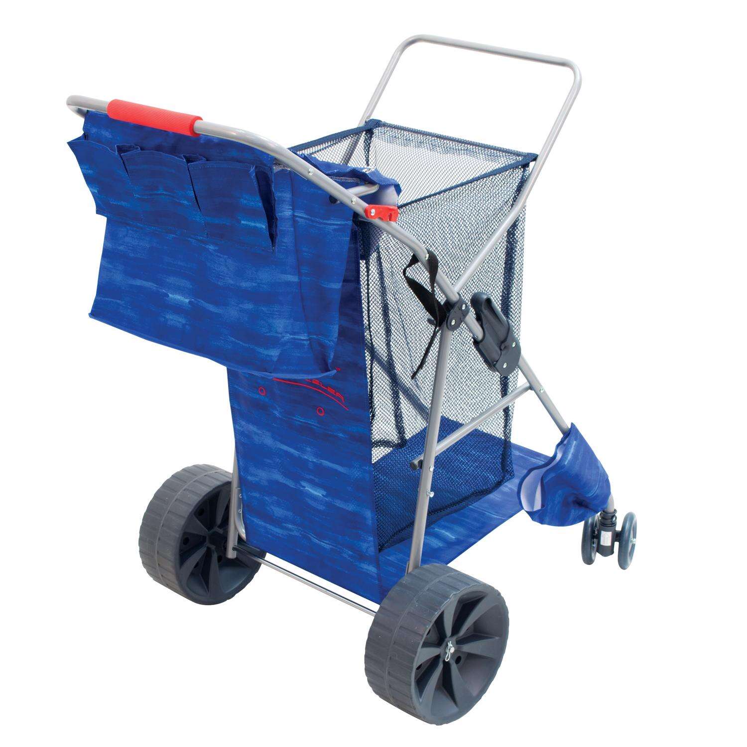 Rio 32 in. H X 24.5 in. W X 33 in. D Collapsible Beach Cart