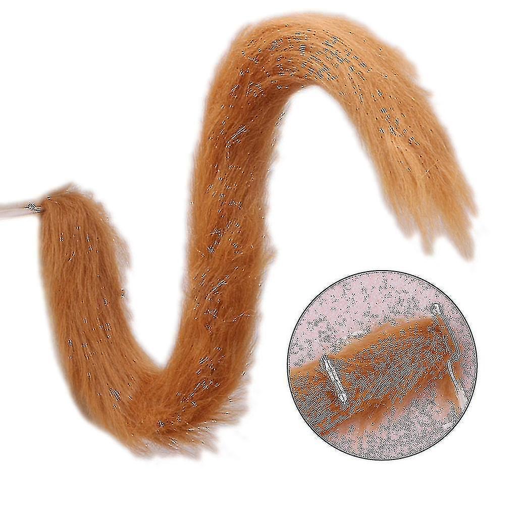 Long Flexible Plush Cat Tail Adults Kids Cosplay Long Tail Fancy Dress Accessory