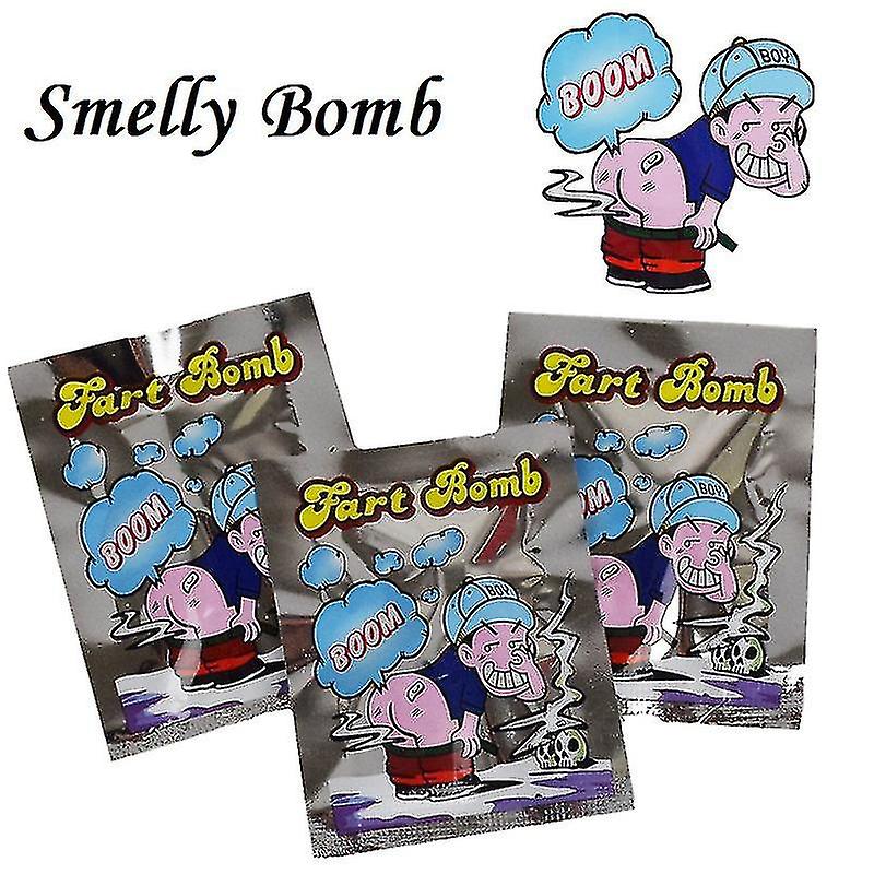 10pcs/set Funny Fart Bomb Bags Aroma Bombs Fool Toys Prank Funny Jokes Tricky Toys