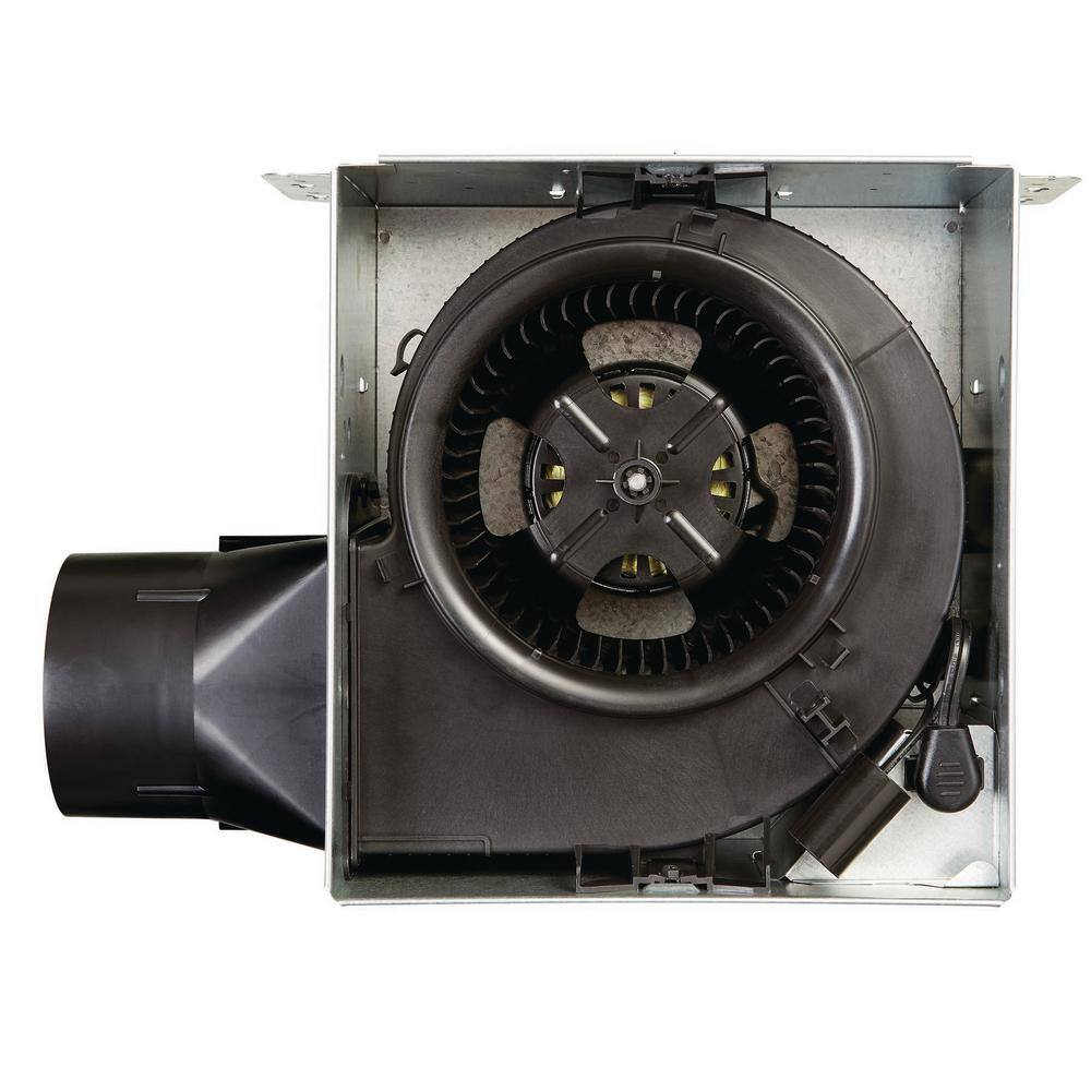 Broan-NuTone Roomside Series 80 CFM Ceiling Bathroom Exhaust Fan with CleanCover ENERGY STAR AERN80K