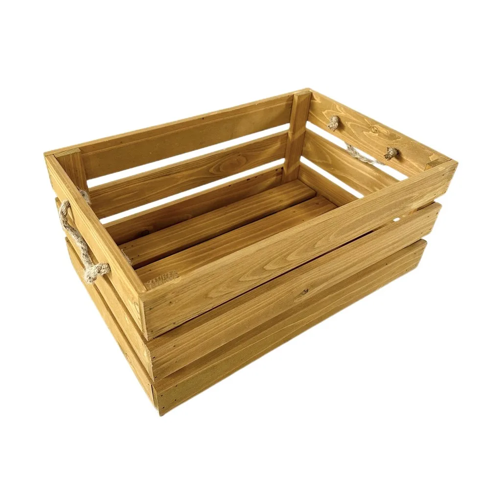 Manufacturer supply large outdoor quadrate wooden plant pots wood pots for plants