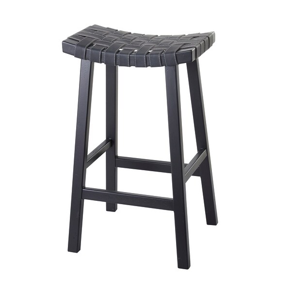 Black Birch Rustic Bar Stool - 18