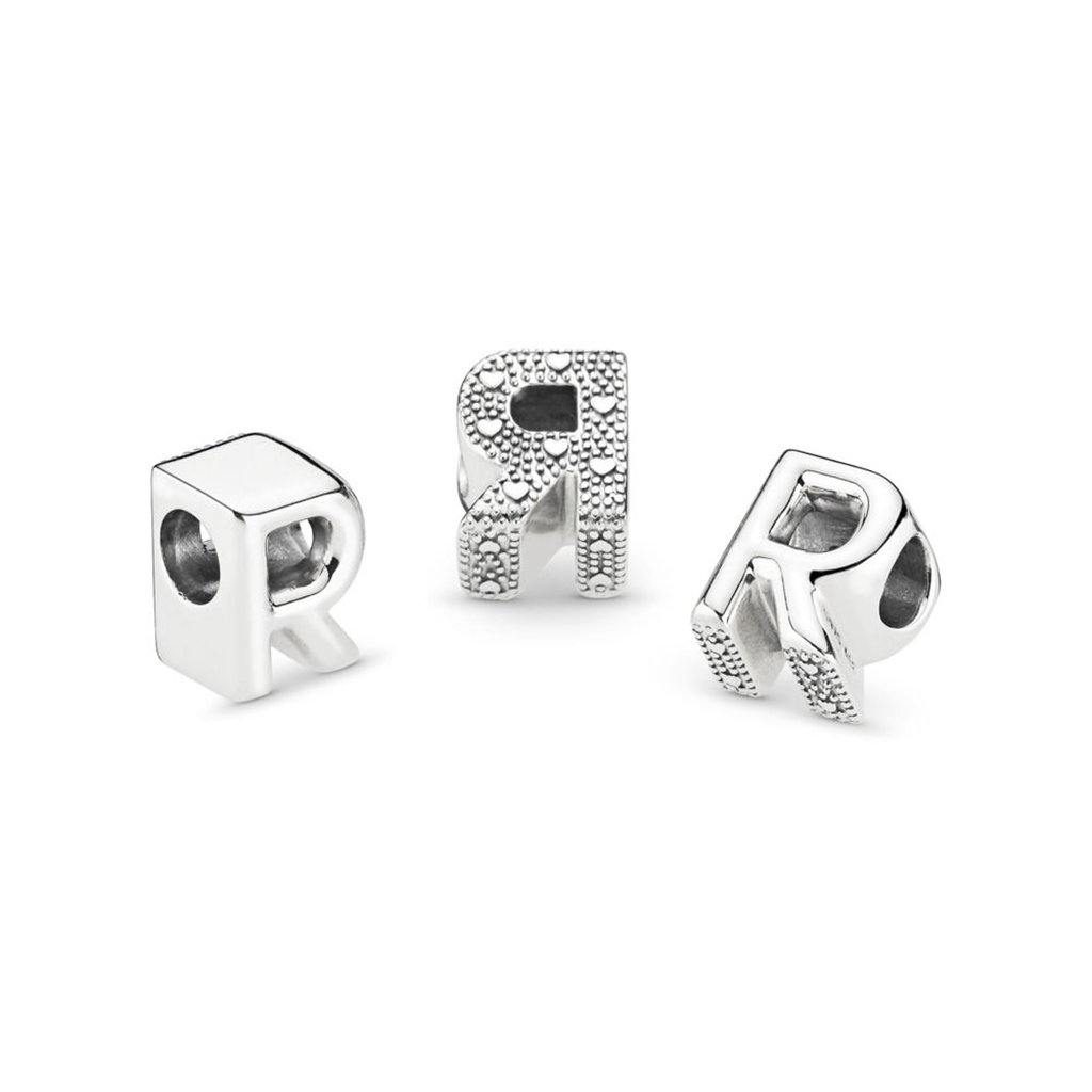 PANDORA  MOMENTS Letter Charm - 'R'