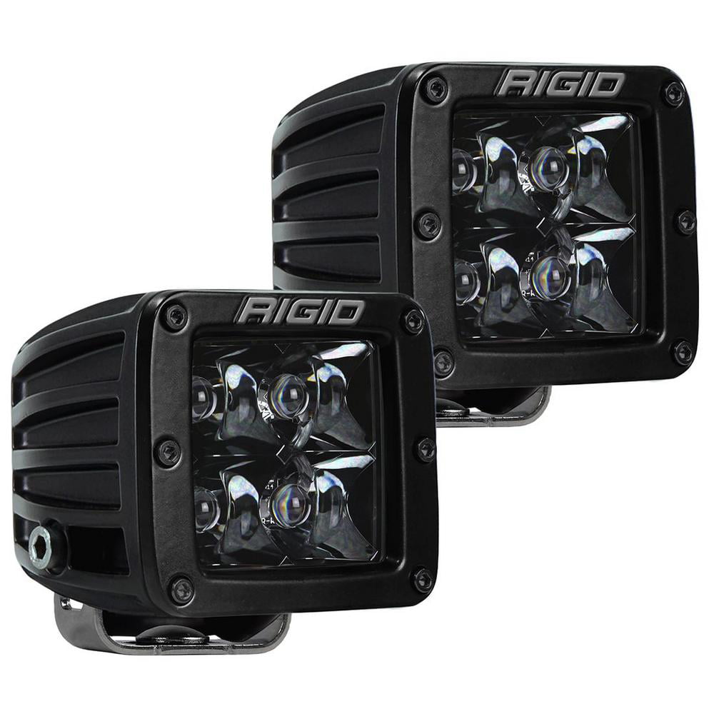 Rigid Industries D-Series Midnight Optic Surface Mount Spot Light Pods