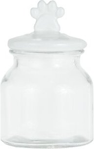 Amici Pet Cosmopawliton Glass Dog Treat Jar