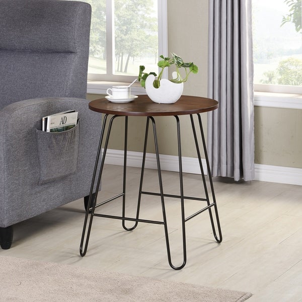 Leif 20-inch Round Side Table