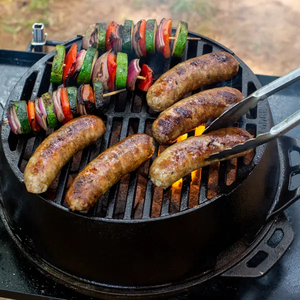 Lodge Cast Iron Kickoff Portable Grill