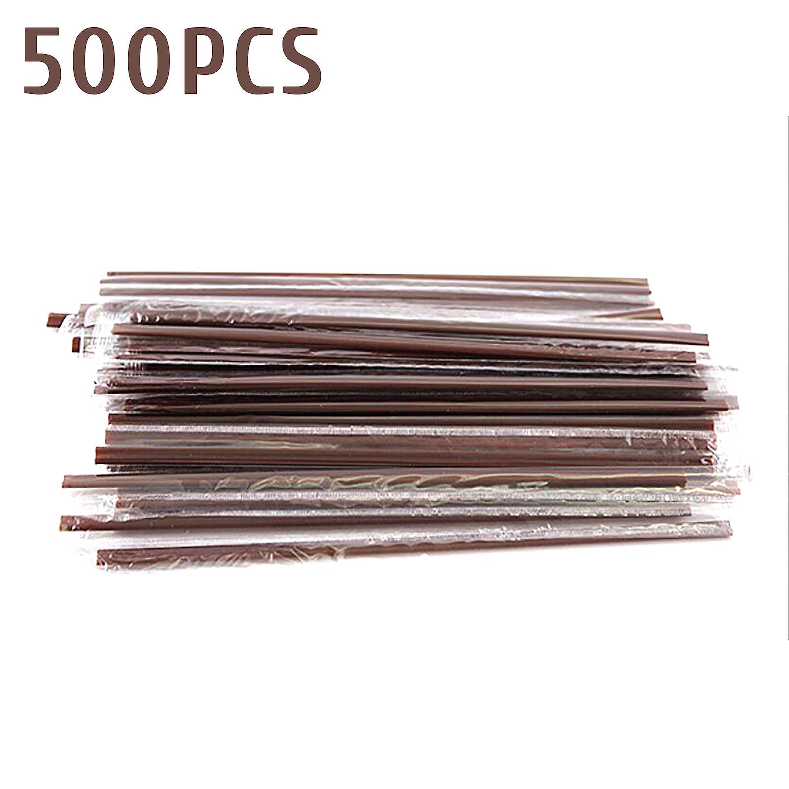 Disposable Independent Packaging Coffee Plastic Double Hole Straw (500pc)