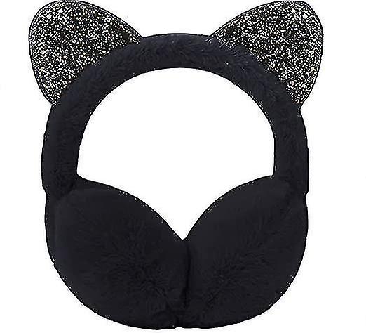 Boys Girls Fur Earmuffs Cute Cat Ear Fluffy Ear S Hand Earplugs()